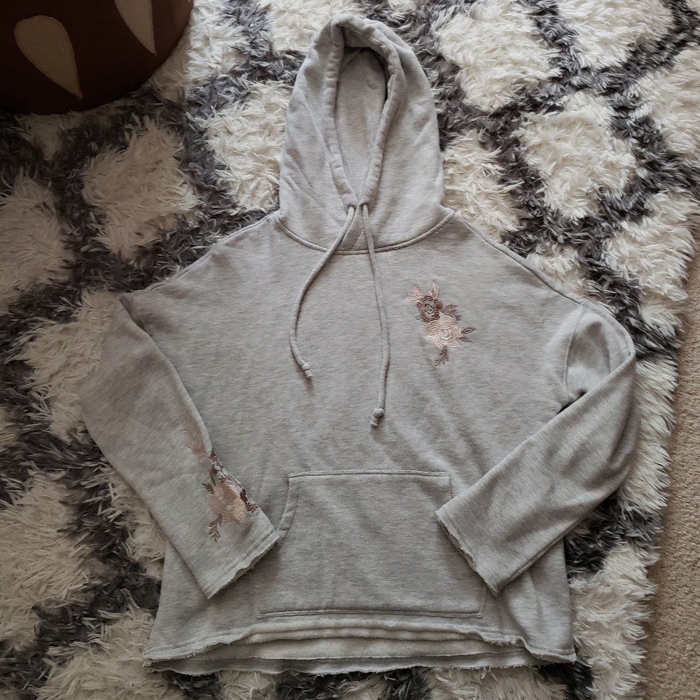 Betsy Johnson Floral Hoodie XS